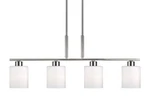 Forte Lighting 2664-04 Fiona 35"W Linear Pendant Nickel. Fixed Price $208.80.