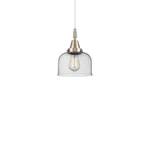 Innovations Lighting 447-1P-12-8 Bell Pendant 8"W Mini Nickel. Fixed Price $140.80.