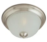 New Maxim Lighting M49471217 Flush Mount Ceiling - Satin Nickel. Fixed Price $36.99.