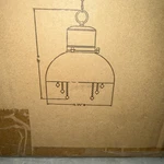 Kenroy Home 93590CM Nicole 1 Light Pendants, Medium, Faux Corroded Metal Finish. Fixed Price $65.00.