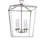 Visual Comfort Signature Collection Chc 2164PN Darlana Small Lantern (no Chain). Fixed Price $299.99.