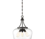 Savoy Essentials Octave Pendant, 3-LIGHT 180 Total Watts, English Bronze. Fixed Price $235.42.