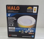 Halo HLBC4069FSD2W1EMW 4" Ultra-slim Regressed Led Downlight Selectable Cct. Fixed Price $22.90.