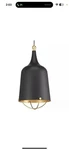 Progress Lighting P500098-031 Era Collection 1-LIGHT Black Pendant. Fixed Price $187.99.
