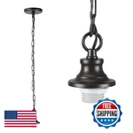 Aspen Creative 21052-11 Indoor Pendant Light Kit 6 SPT-1 Black Wire / Steel. Fixed Price $61.89.