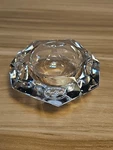 Vintage Royal Gallery Diamond Crystal Votive Candle Holder, Made Italy. Fixed Price $12.00.