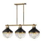 Hinkley Lighting Crew 3 Linear & Oval, Heritage Brass - 4846HB. Fixed Price $1309.00.