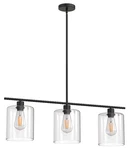 Yansun 3-LIGHT Black Industrial Kitchen Island Pendant Fixture W-DZ014QP. Fixed Price $56.25.