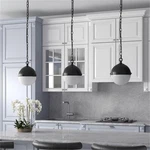 Henn&hart 9.13" Blackened Bronze/white Milk Metal/glass Pendant. Fixed Price $87.44.