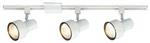 671907 3-HEAD Track Light Kit White Modern Wall Mount Remote Halo Compatible. Fixed Price $36.00.