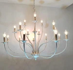 Maxax French Country Chandelier, 3-TIER 18-LIGHT Farmhouse Antique White Chan.... Fixed Price $522.89.