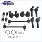 New 12PCS Inner Outer Tie Rod Upper Lower Ball Joint Kit Fits Nissan Xterra. Fixed Price $59.02.