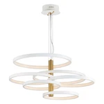 ET2 Lighting Hoopla 6-LIGHT 38" Led Pendant, White/gold E24327-WTGLD. Fixed Price $2548.00.