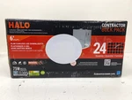 Halo Hlbe 6 In. Ultra-slim Downlight 3000K Led Recessed Kit 24PK New. Fixed Price $189.99.