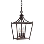 Capital Lighting 3-LIGHT Foyer 4036BB Stanton 10.25" X 17" W- Burnished Bronze. Fixed Price $125.00.
