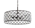 Jonathan Lighting JYL9027 Gabrielle 4 23"W Led Crystal - Bronze. Fixed Price $241.14.