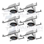 4" Inch New Construction Recessed Can Light Housing - Ic Air Tight E26 (6 Pack). Fixed Price $83.25.