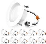 Sunco 10 Pack Retrofit Led Recessed Lighting 4 Inch, 3000K Warm White, Dimmable. Fixed Price $87.99.