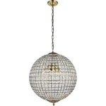 Chandelier Antique Bronze Globe Pendant Fixture Dining Room Lighting 24". Fixed Price $461.26.
