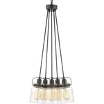 Calhoun Collection 5-LIGHT Antique Bronze Chandelier With Shade By Progress L.. Fixed Price $149.45.
