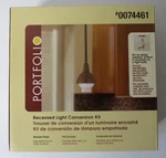 Portfolio Conversion Kit; Recessed Light To Pendant; #0074461 - Bronze Finish. Fixed Price $15.99.