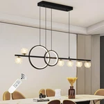 Oranoor Modern Black Gold Chandeliers For Dining Room, 47IN Dimmable. Fixed Price $142.69.