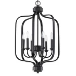 Craftmade 50536 Bolden Light 18"W Taper Candle Pendant - Black. Fixed Price $334.35.
