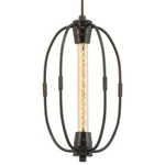Progress Lighting Chord Collection 1-LIGHT Antique Bronze Pendant -new Read. Fixed Price $64.00.