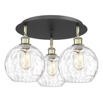 Innovations Lighting 516-3C-11-20 Athens Water Glass Flush Black. Fixed Price $554.40.