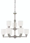 Savoy House Melrose Light Chandelier (1-6838-9-SN) New In Box. Fixed Price $39.99.