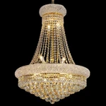 New Beirio K-9 Golden Crystal Chandelier..excellent Condition. Fixed Price $600.00.