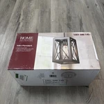Home Decorators Harwood Mini-pendant Royal Bronze 1-LIGHT Cage Design 9.75 X 5.5. Fixed Price $24.99.