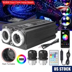 1200PC Car Headliner Meteor Starry Set Twinkle Ceiling Fiber Optic. Fixed Price $107.79.
