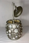 Quoizel Mini Pendant Light Fairgate Silver Finish Shell Accents No 1. Fixed Price $50.00.