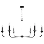 Capital Lighting 448961 Presley 49"W Candle Style - Black. Fixed Price $458.00.