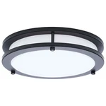 Nuvo Lighting 62/1875 Glamour 10"W Led Flush Mount Drum Ceiling - Black. Fixed Price $49.99.