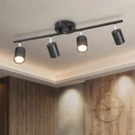 Ketom 4-LIGHT Track Lighting Fixtures Ceiling, GU10 Black Matte 4-HEADS. Fixed Price $52.99.
