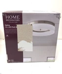 Home Decorators 13.75 In. Kipling Brushed Nickel Led Flush Mount New. Fixed Price $36.99.