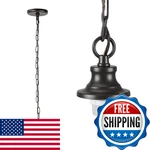Aspen Creative 21052-11 Indoor Pendant Light Kit 6 SPT-1 Black Wire / Steel. Fixed Price $61.54.