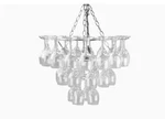 Leitmotiv Vino Glass Pendant Lamp, Large, Wine Chandelier LM566-110. Fixed Price $399.99.