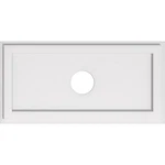 Ekena Millwork CMP28X14RE-04000 Rectangle Architectural Grade Pvc Contemporary. Fixed Price $98.37.