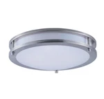 Maxim 55542WTSN Linear Led 12" White Flush Mount Satin Nickel. Fixed Price $62.00.