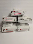 5 Pack Halo 78P 6 In. White Recessed Ceiling Light Trim With Adjustable Eyeball. Fixed Price $32.99.