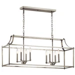 Kichler 42497 Nickel Morrigan 8-LIGHT 40"W Taper Candle Chandelier. Fixed Price $564.97.
