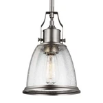 Feiss Hobson 8 Inch Mini-pendant Ceiling Light, Satin Nickel, P1354SN. Fixed Price $89.98.