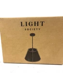 Society Lise 15 In. 1LIGHT Black Chandelier With Fabric Shade LS-C554-BLK. Fixed Price $98.99.