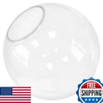 Koko&yukina 8" Clear Glass Globe Shade Replacement - 3.35" Fitter. Fixed Price $77.10.