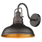 Jazava Farmhouse 11 In. Oil Rubbed Bronze Gooseneck Barn Light Sconce. Fixed Price $44.99.