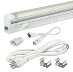 T4 14W 6400K Fluorescent Tube Light Bulb, Fixture & Hardware Ul-listed. Fixed Price $40.00.