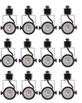 12 Pack Cloudy Bay 8W Led Track Light Heads -3000K Warm White Halo Type Black. Fixed Price $85.00.
